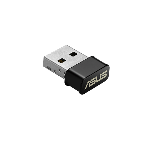 ASUS USB-AC53 AC1200 Nano USB Dual-Band Wireless Adapter, MU-Mimo, Compatible for Windows XP/Vista/7/8/1/10 (USB-AC53 Nano)