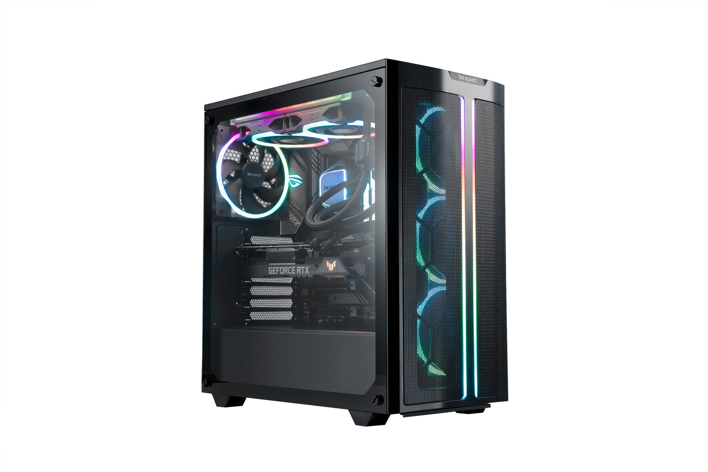 Be Quiet PURE BASE 500 FX Black Impressive lighting, exceptional airflow (BGW43)