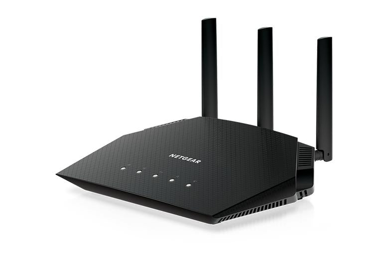 NETGEAR AX1800 4-Stream Dual-Band WiFi 6 Router, 1.8Gbps, with 1-year NETGEAR Armor Included (RAX10-100EUS)