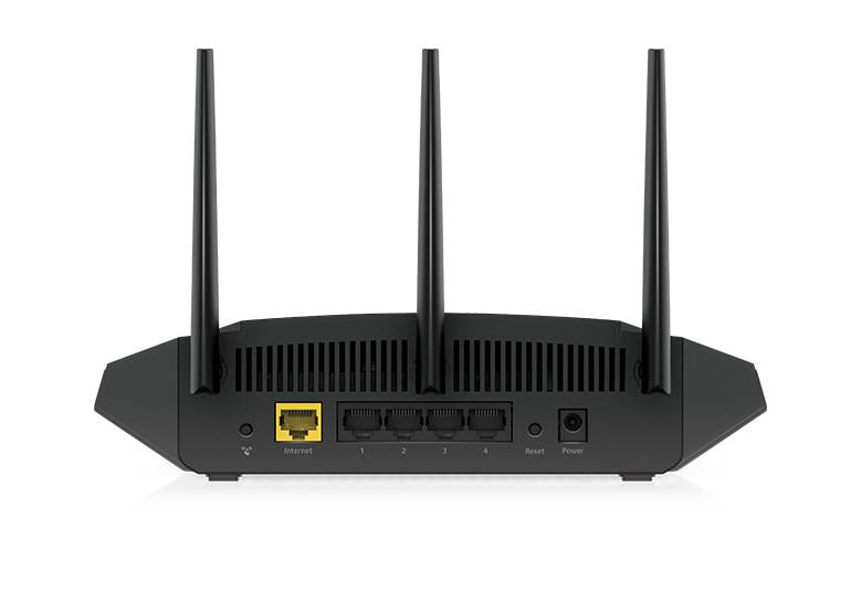 NETGEAR AX1800 4-Stream Dual-Band WiFi 6 Router, 1.8Gbps, with 1-year NETGEAR Armor Included (RAX10-100EUS)