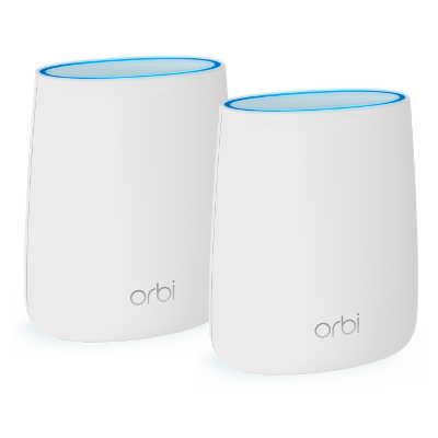 NETGEAR Orbi AC2200 Tri-band WiFi System (RBK20-100SQR)