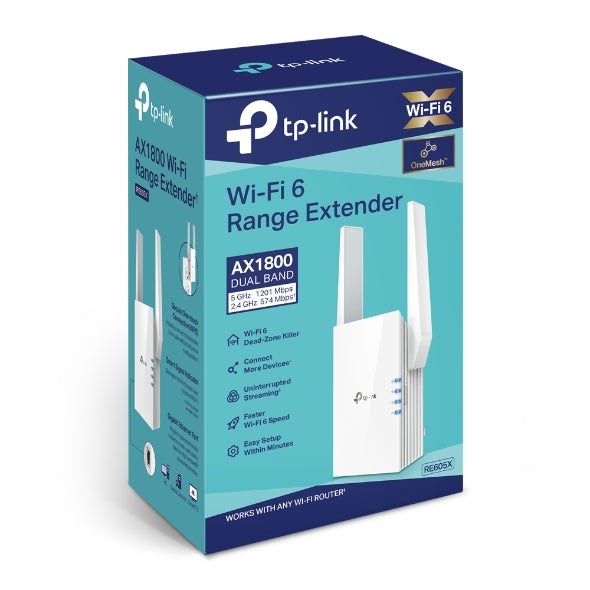 Tp-Link RE605X I AX1800 Wi-Fi Range Extender