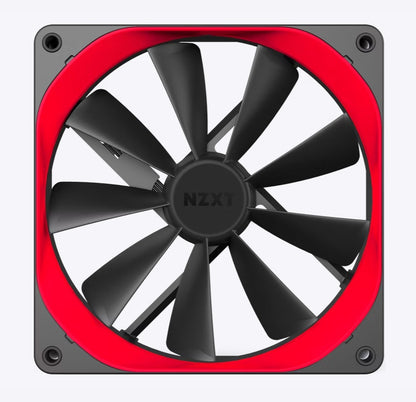 NZXT Aer Trim 120mm - Color Trim for Aer Fans - 2x Red Color