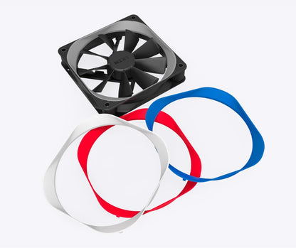 NZXT Aer Trim 120mm - Color Trim for Aer Fans - 2x Red Color