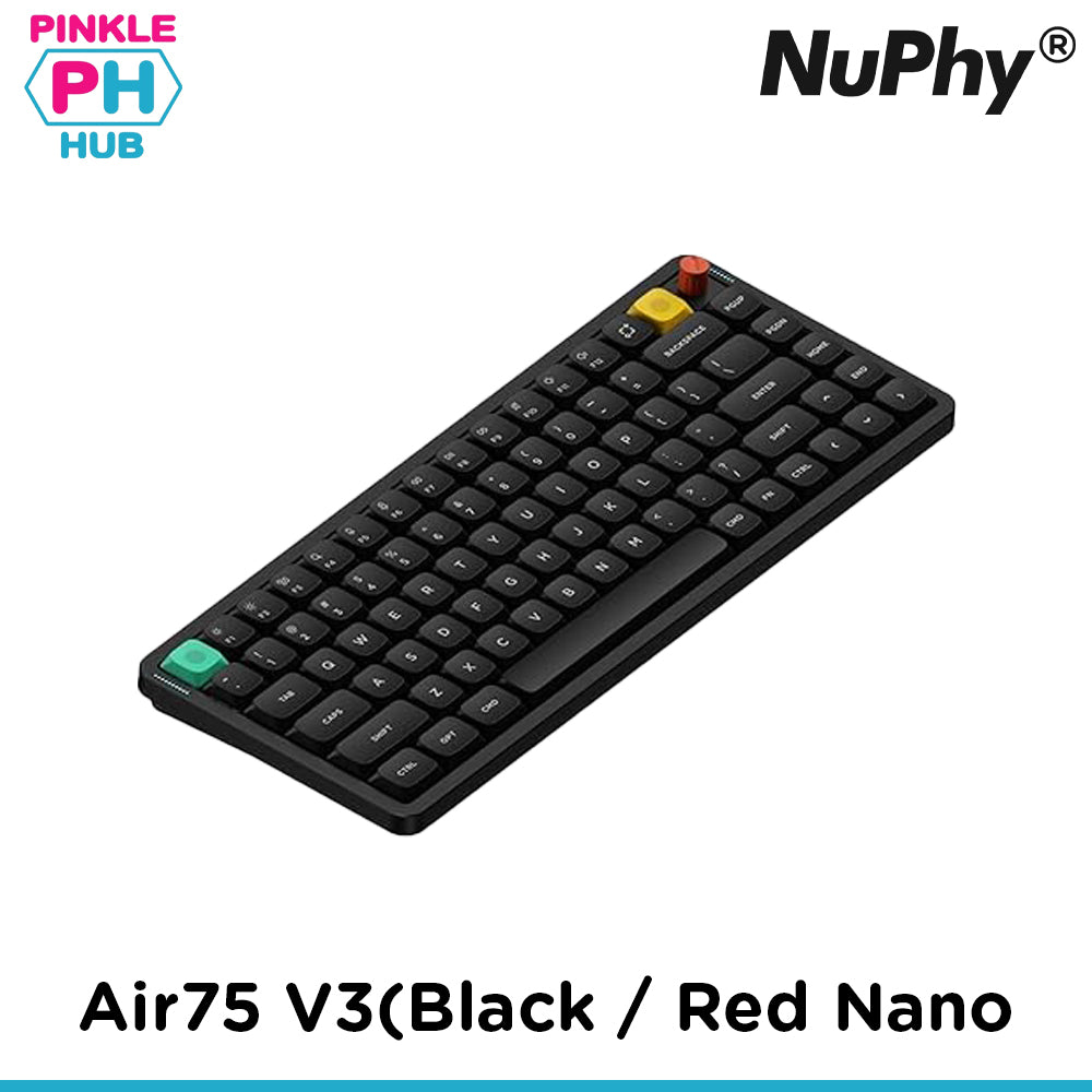 Pinklehub | NuPhy Air75 V3 RGB Hot-Swappable 84-Key Wireless Mechanical Keyboard