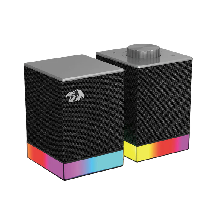 REDRAGON GLYPH GS517 2.0 BLUETOOTH STEREO RGB SPEAKER BLACK