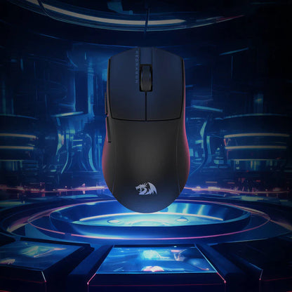 Redragon M916-WL-LITE K1ng Wireless Lite Dual Mode Ultra Light-Weight Gaming Mouse - Black
