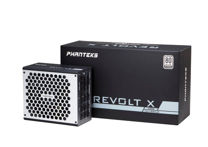 Phanteks 80+ Platinum - Built-in Power Splitter 1200W Fully Modular Design Dual System Support Power Supply (PH-P1200PS)