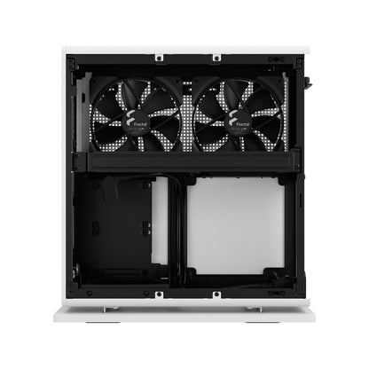 Fractal Design Ridge White Mini-ITX Slim Small Form Factor Console PC Case (FD-C-RID1N)