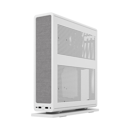 Fractal Design Ridge White Mini-ITX Slim Small Form Factor Console PC Case (FD-C-RID1N)