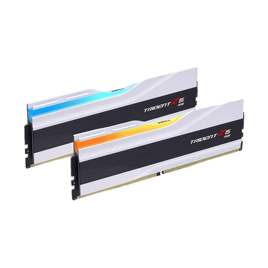 G.skill Trident Z5 RGB DDR5-6000 CL36-36-36-96 1.35V 32GB (2x16GB) DDR5 DRAM WHITE (F5-6000J3636F16GX2-TZ5RW)