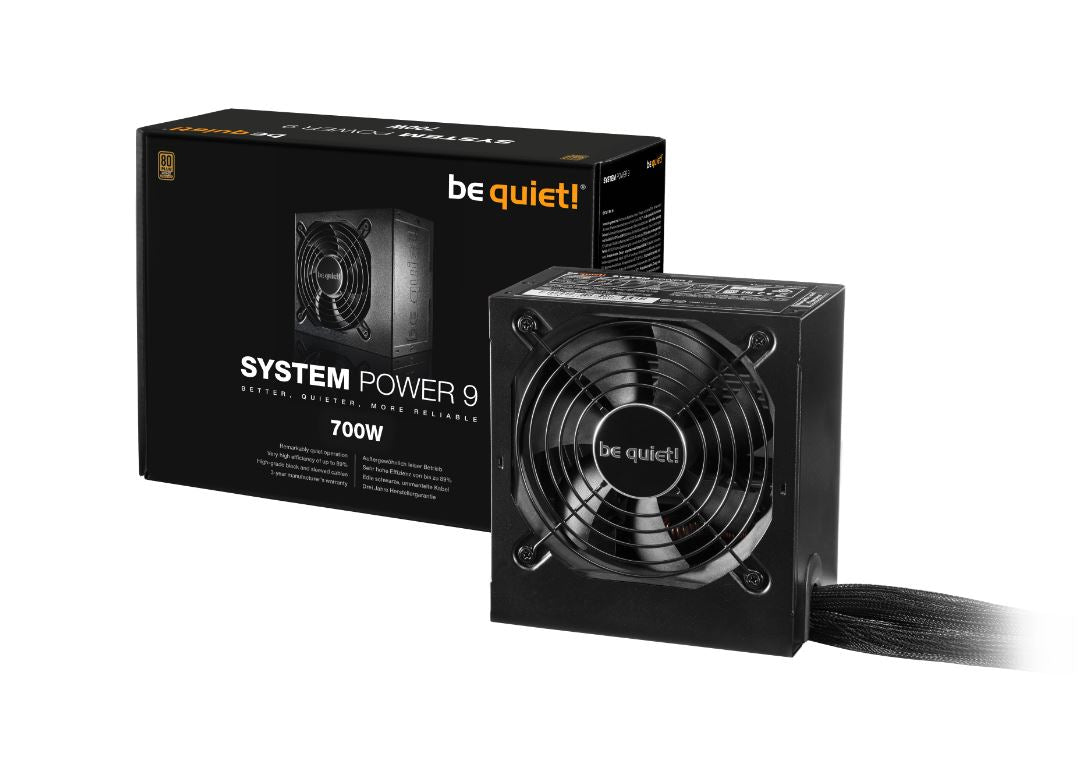 Be Quiet SYSTEM POWER 9 700W, 80 Plus Bronze (BN973)