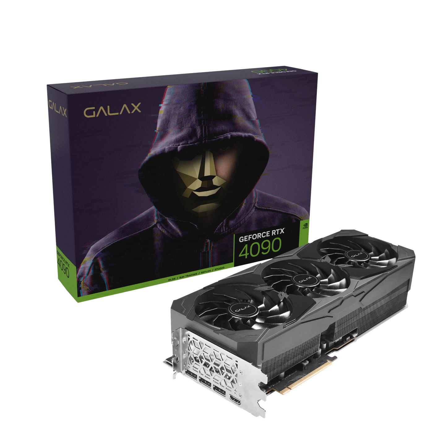 GALAX GeForce RTX® 4090 SG (1-Click OC Feature) 24GB GDDR6X 384-bit DP*3/HDMI 2.1 (49NXM5MD6DSG)