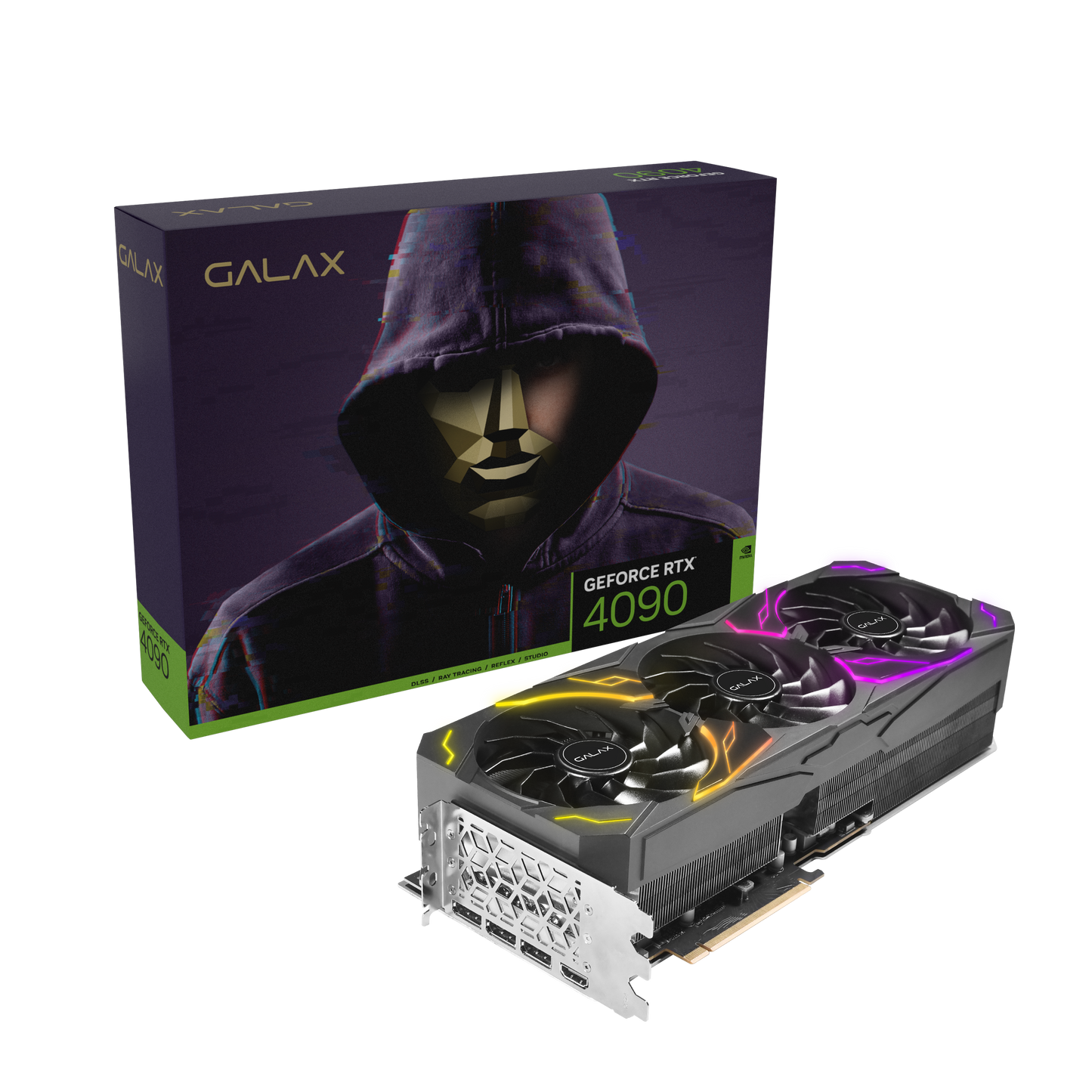 GALAX GeForce RTX® 4090 SG (1-Click OC Feature) 24GB GDDR6X 384-bit DP*3/HDMI 2.1 (49NXM5MD6DSG)