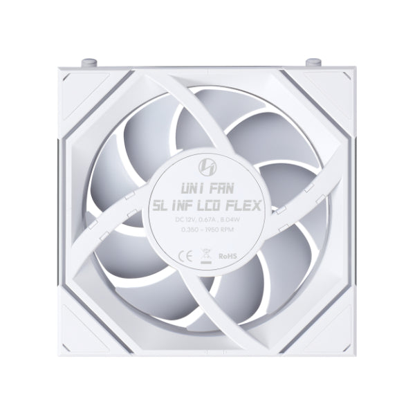 Lian Li UNI FAN SLINF LCD FLEX 120mm Cooling Fan