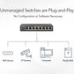 NETGEAR 8-port, 5-speed Unmanaged Switch 10-Gigabit/Multi-Gigabit (XS508M-100EUS)
