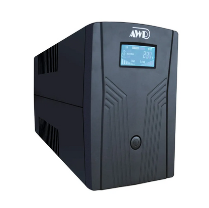 AWP AID2000 Pro Aide Pro LCD 1200W-2000VA UPS AIDE SERIES Entry Level Line Active UPS