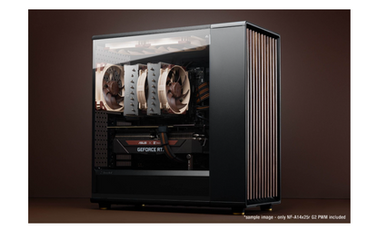 Noctua NF-A14x25r G2 PWM, Premium-Quality Quiet Round-Frame 140mm PC Fan, 4-pin