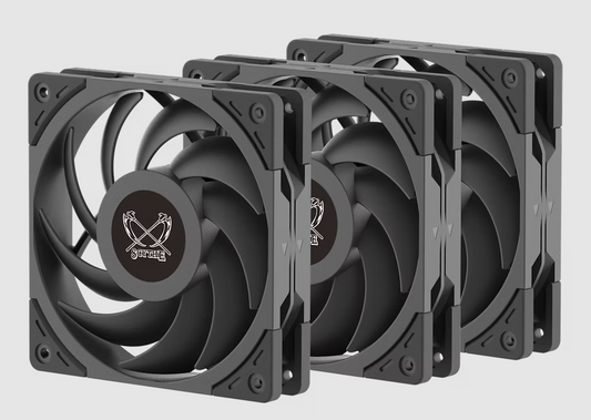 Scythe Wonder Tornado 120 PWM (up to 2500 RPM) - 3 Pack