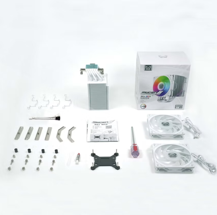 Scythe Mugen 6 Dual Fan White ARGB Edition