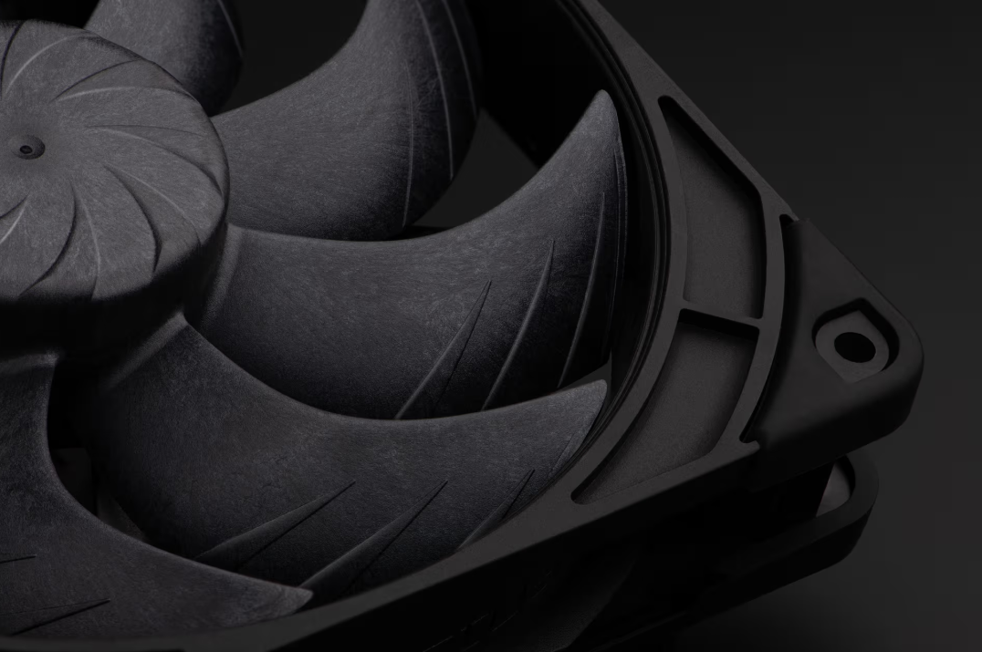 Noctua NF-A14x25 G2 PWM chromax.black Next-gen black 140mm fan
