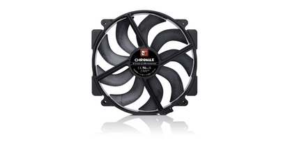 Noctua NF-A14x25R G2 PWM chromax.black Next-gen black round 140mm fan