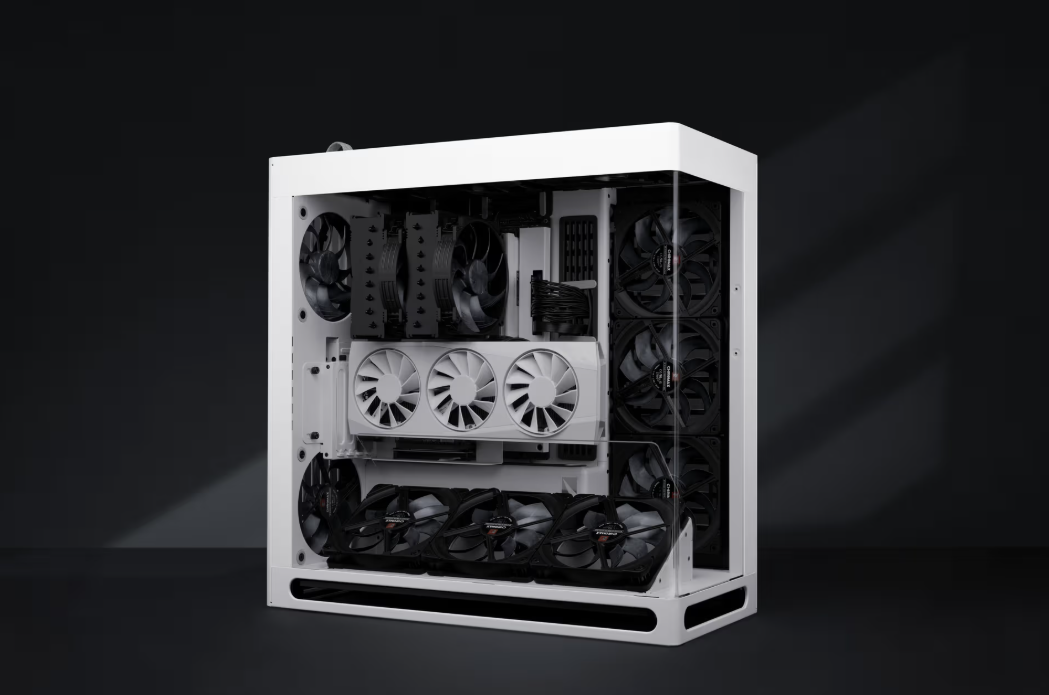 Noctua NF-A14x25R G2 PWM chromax.black Next-gen black round 140mm fan