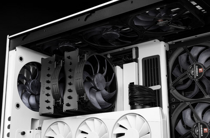 Noctua NF-A14x25R G2 PWM chromax.black Next-gen black round 140mm fan
