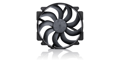 Noctua NF-A14x25r G2 PWM Sx2-PP chromax.black Next-gen black round 140mm dual fan set