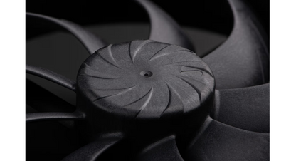Noctua NF-A14x25r G2 PWM Sx2-PP chromax.black Next-gen black round 140mm dual fan set