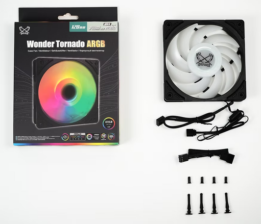 Scythe Wonder Tornado 120 PWM ARGB 2500 RPM