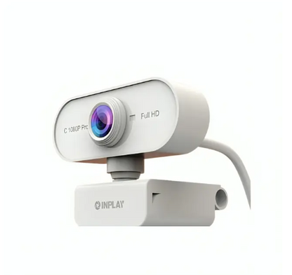 Inplay C1080P-Pro 1080p FHD Webcam White/black