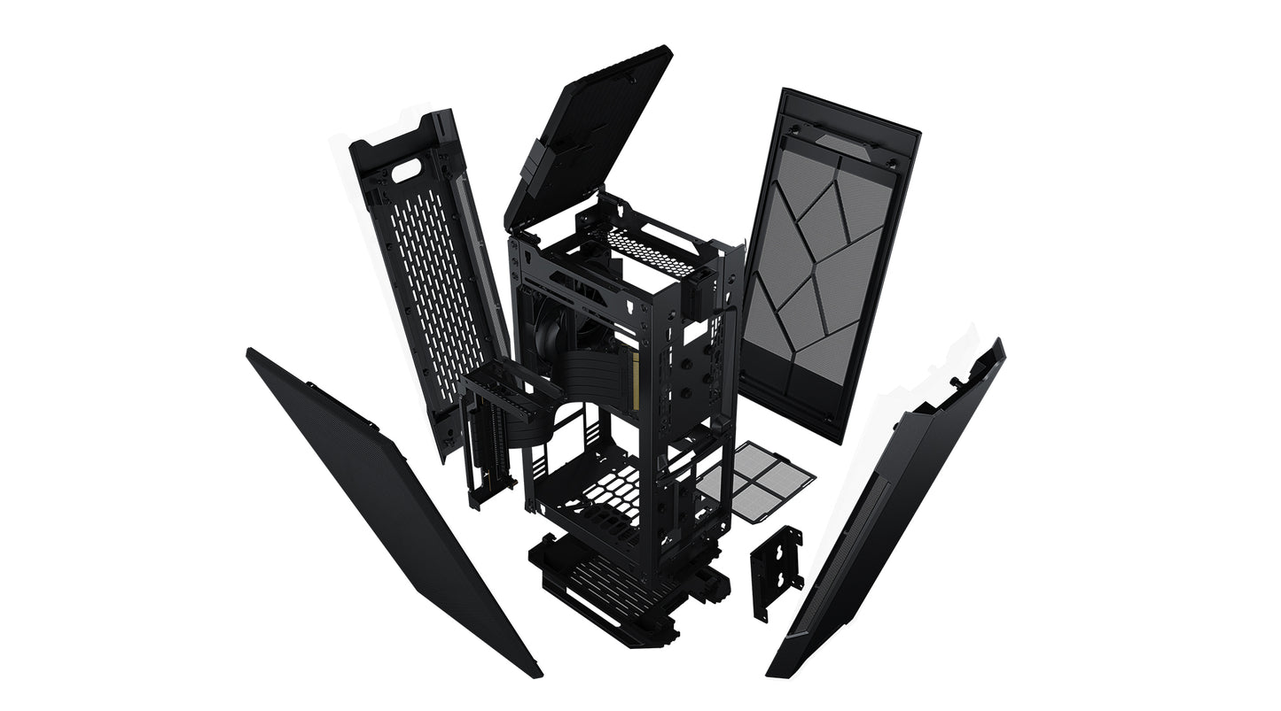 Phanteks Evolv Shift 2 Air Mini-ITX case, Fabric Side Panels, Aluminum Panels, D-RGB (PH-ES217A)