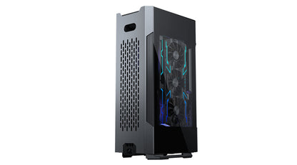 Phanteks Evolv Shift 2 Mini-ITX case, Tempered Glass Side Panels, Aluminum Panels, D-RGB (PH-ES217E_BK02)