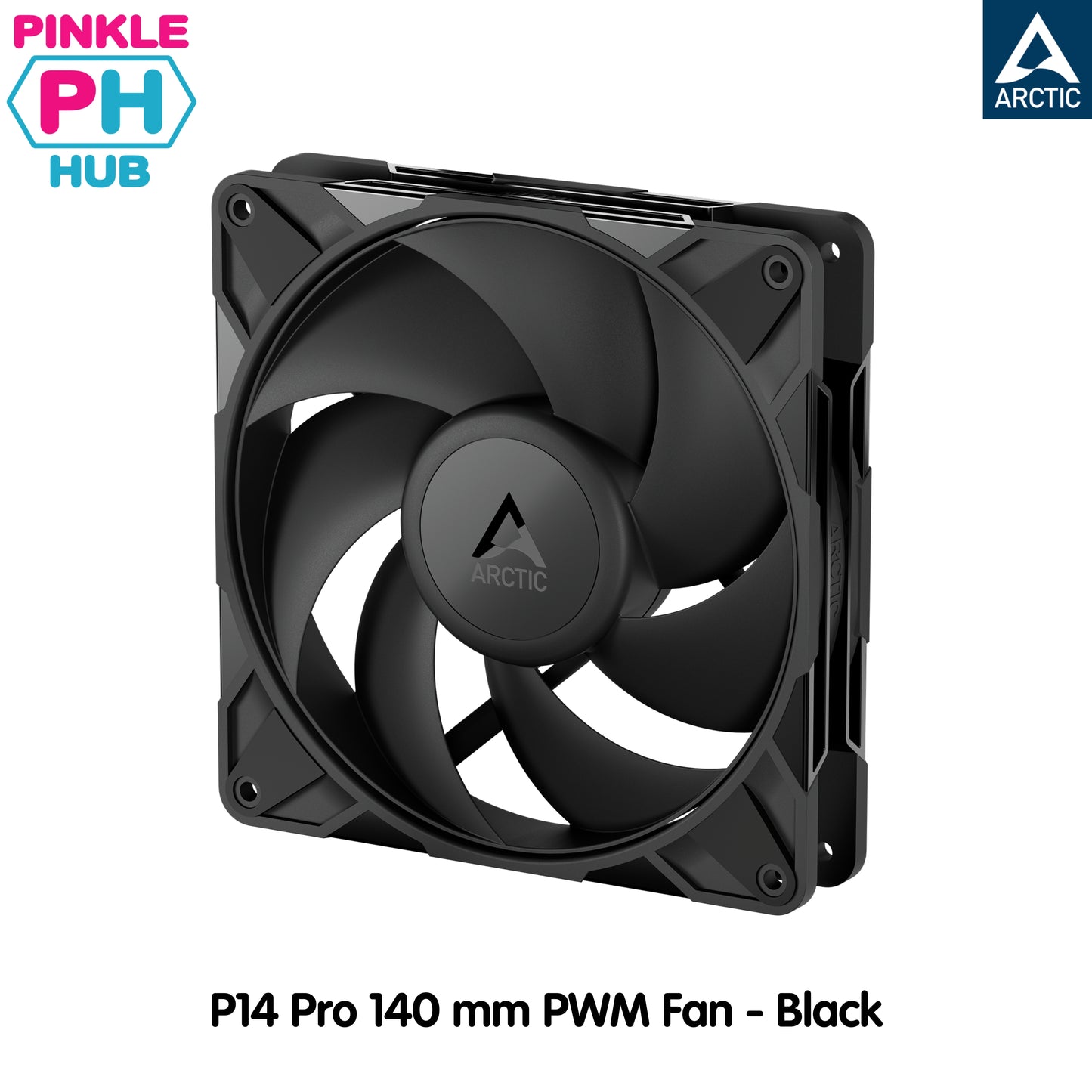 ARCTIC P14 Pro 140 mm PWM Fan - Black
