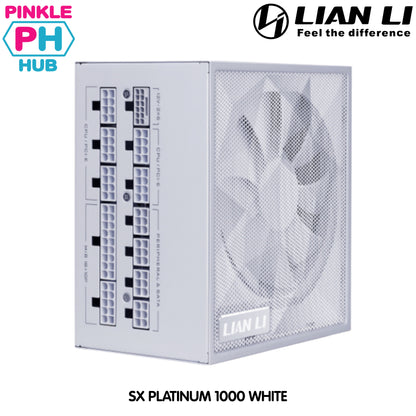LIAN LI SX Platinum 1000W ATX 80+ PLATINUM Power Supply ATX 3.1 BLACK | WHITE