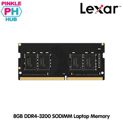Lexar® 8GB DDR4-3200 SODIMM Laptop Memory