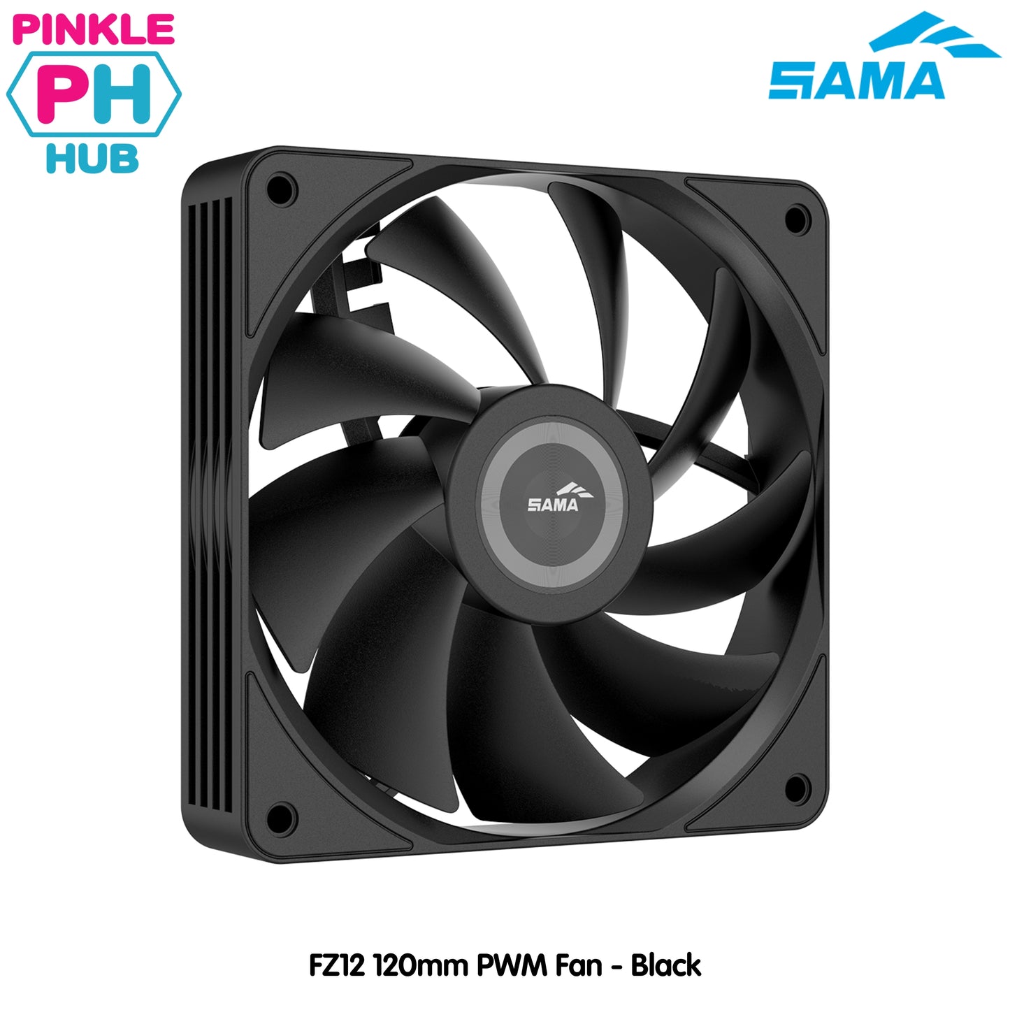 Sama FZ12 120mm PWM Fan - Black