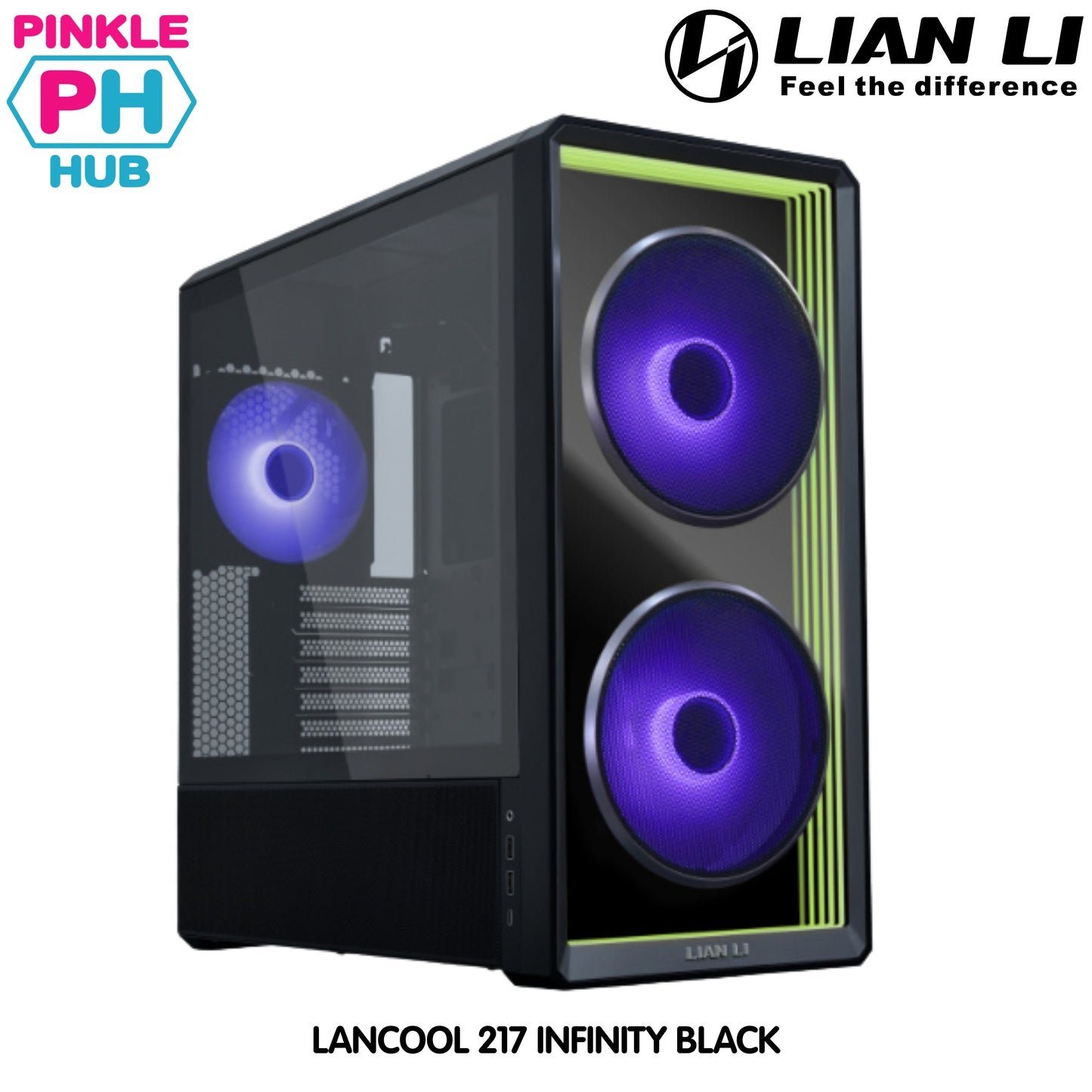 LIAN-LI LANCOOL 217 INFINITY Mid-tower Chassis BLACK | WHITE