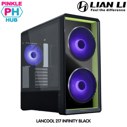 LIAN-LI LANCOOL 217 INFINITY Mid-tower Chassis BLACK | WHITE