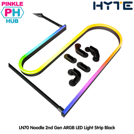 HYTE LN70 Noodle 2nd Gen ARGB LED Light Strip Black