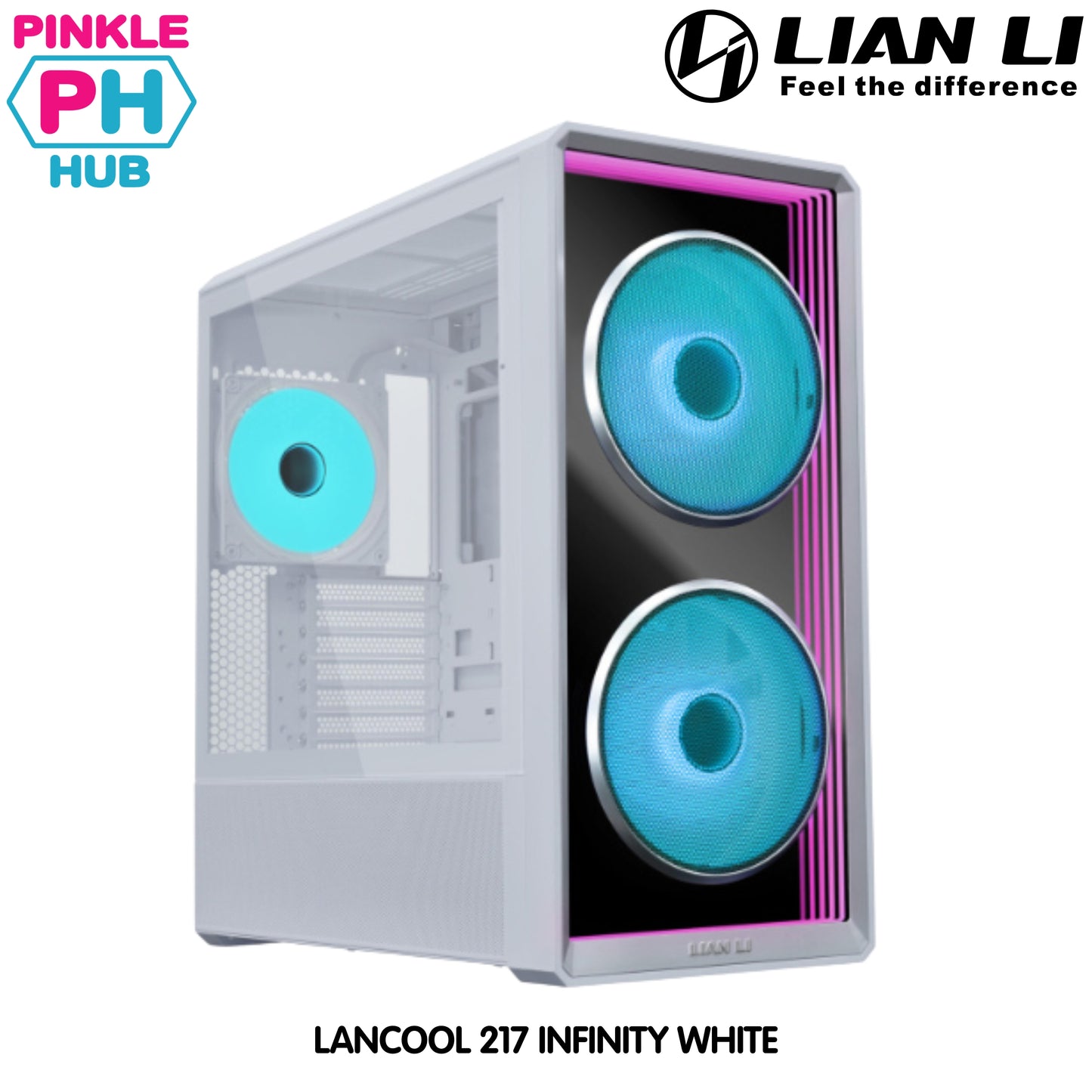 LIAN-LI LANCOOL 217 INFINITY Mid-tower Chassis BLACK | WHITE