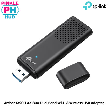 TP-LINK Archer TX20U AX1800 Dual Band Wi-Fi 6 Wireless USB Adapter