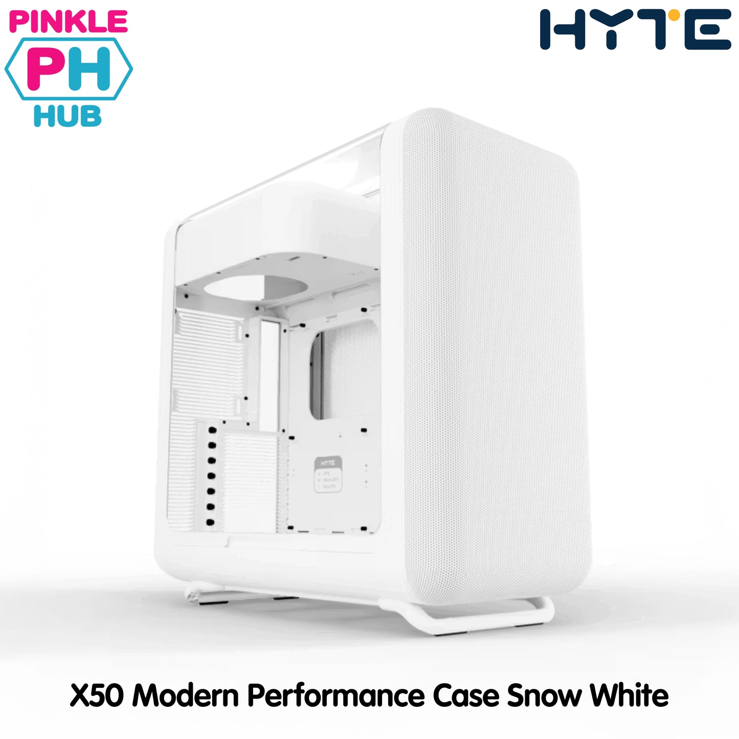 HYTE X50 Modern Performance Case Snow White