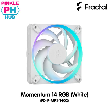 Fractal Design Momentum 14 RGB Black/White 140mm Fan