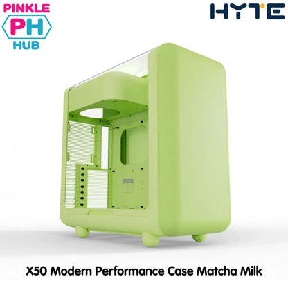 HYTE X50 Modern Performance Case Matcha Milk