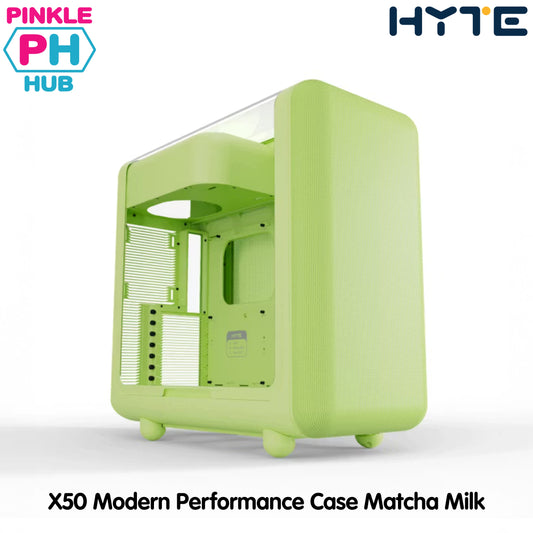 HYTE X50 Modern Performance Case Matcha Milk