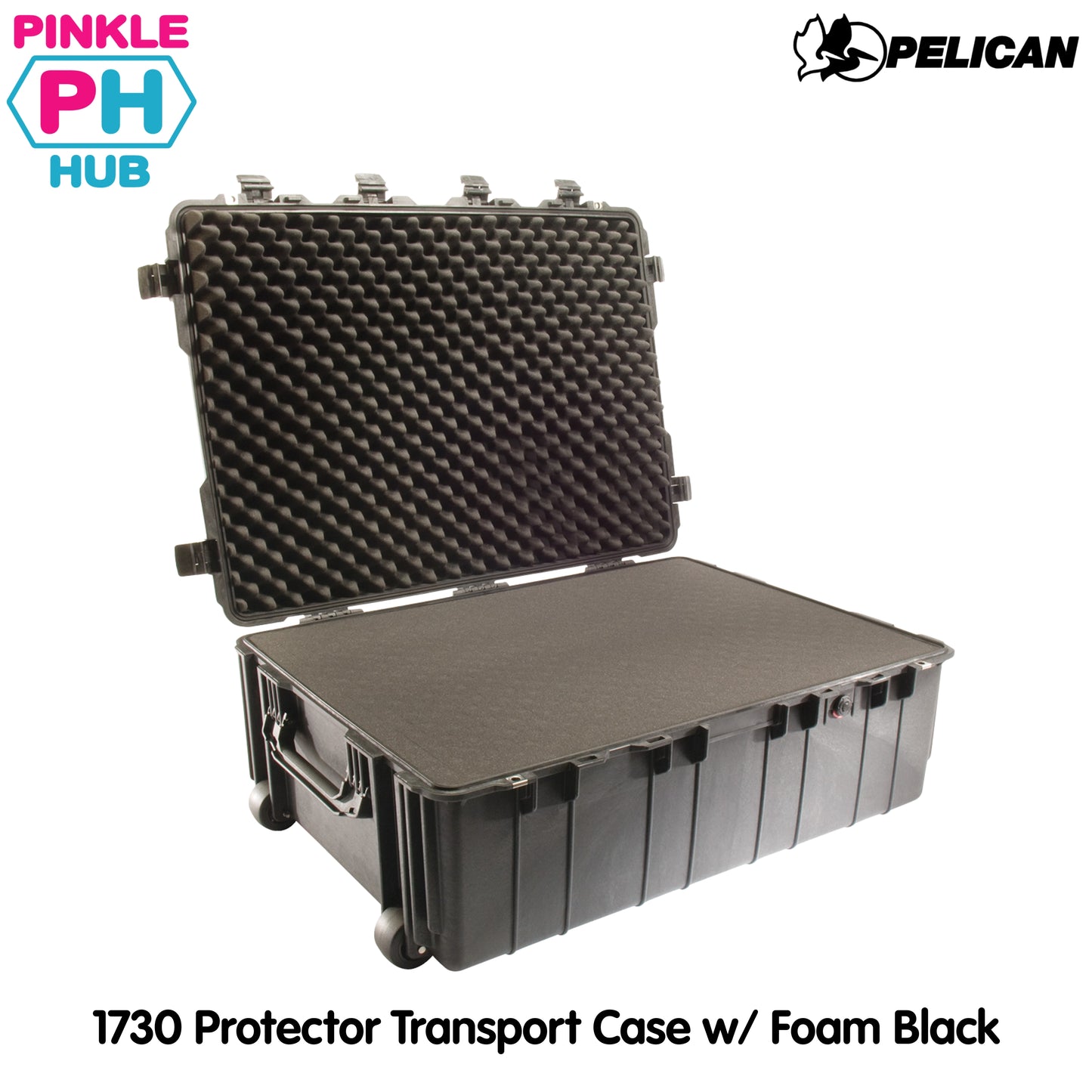Pelican 1730 Protector Transport Case w/ Foam Black