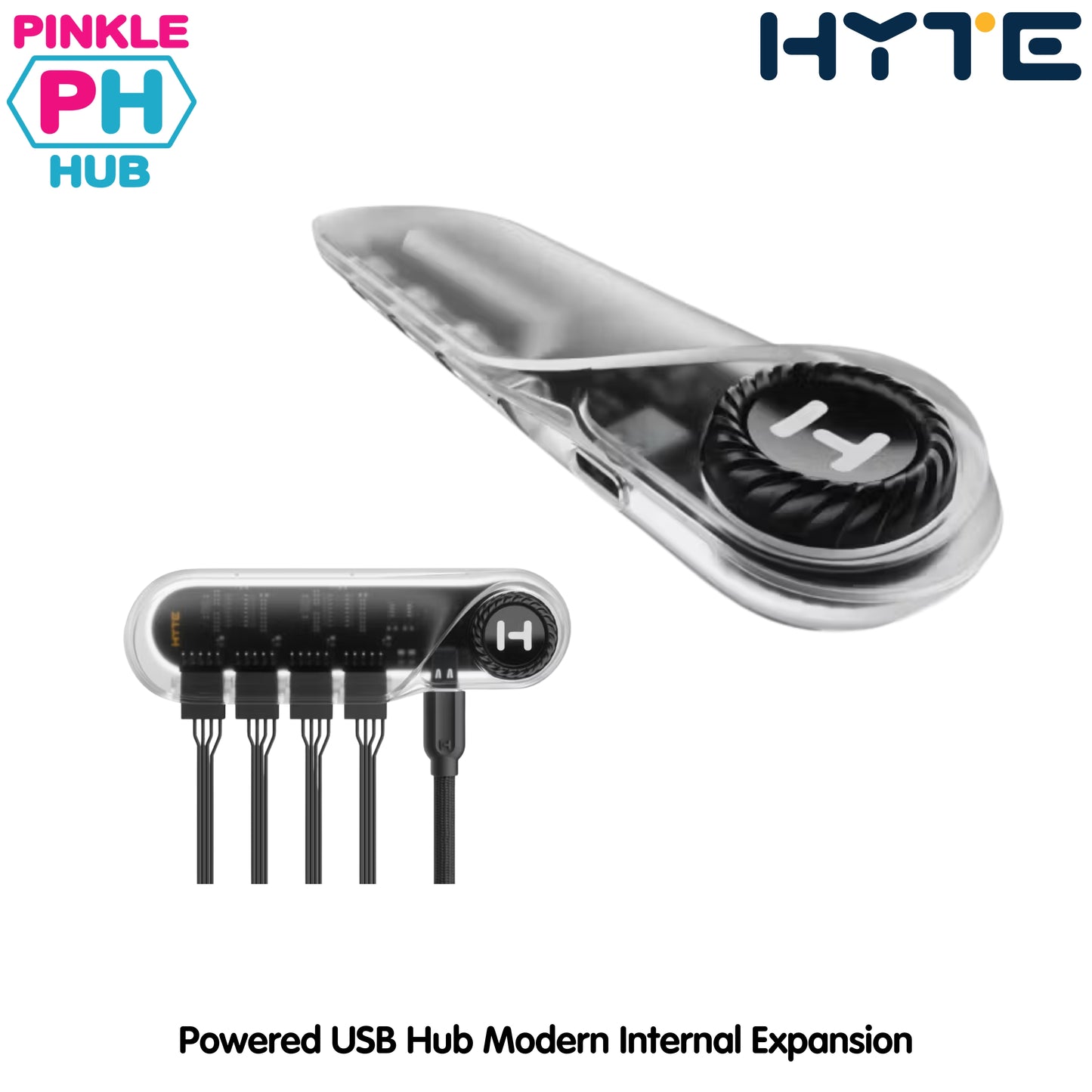 HYTE Powered USB Hub Modern Internal Expansion