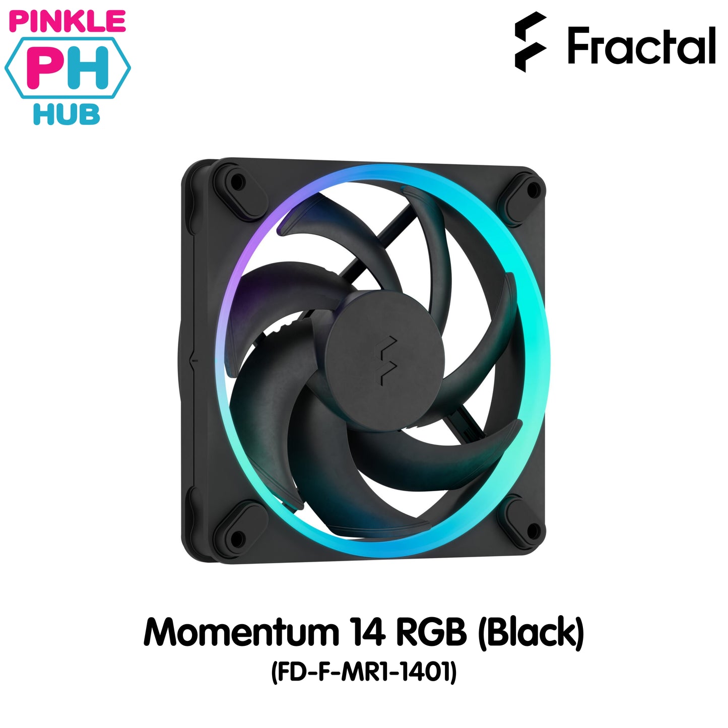 Fractal Design Momentum 14 RGB Black/White 140mm Fan